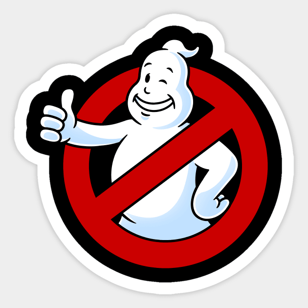 No Ghost Boy Sticker by adho1982